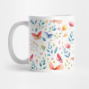 Butterflies in watercolors Mug